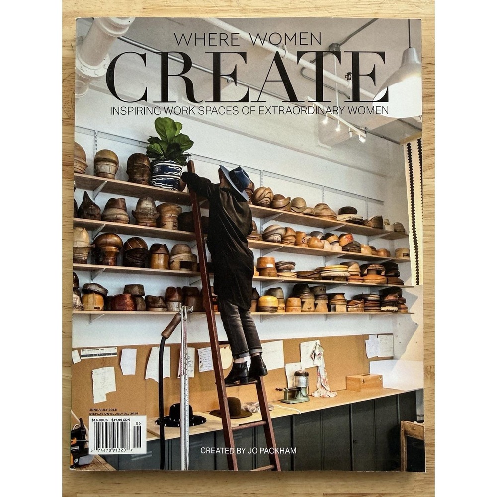 Where Women Create Inspiring Work‎ Spaces Of Extraordinary Women June July 2018